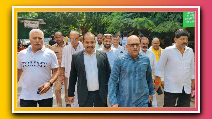कड़ी सुरक्षा में गवाह संग पूर्व विधायक अजय राय पहुंचे कोर्ट