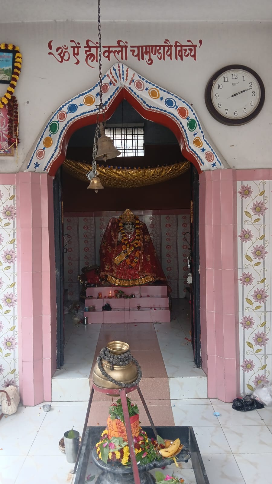 मोहनापुर में श्रद्धा और भक्ति के साथ मनाया गया मां दुर्गा मंदिर का स्थापना दिवस