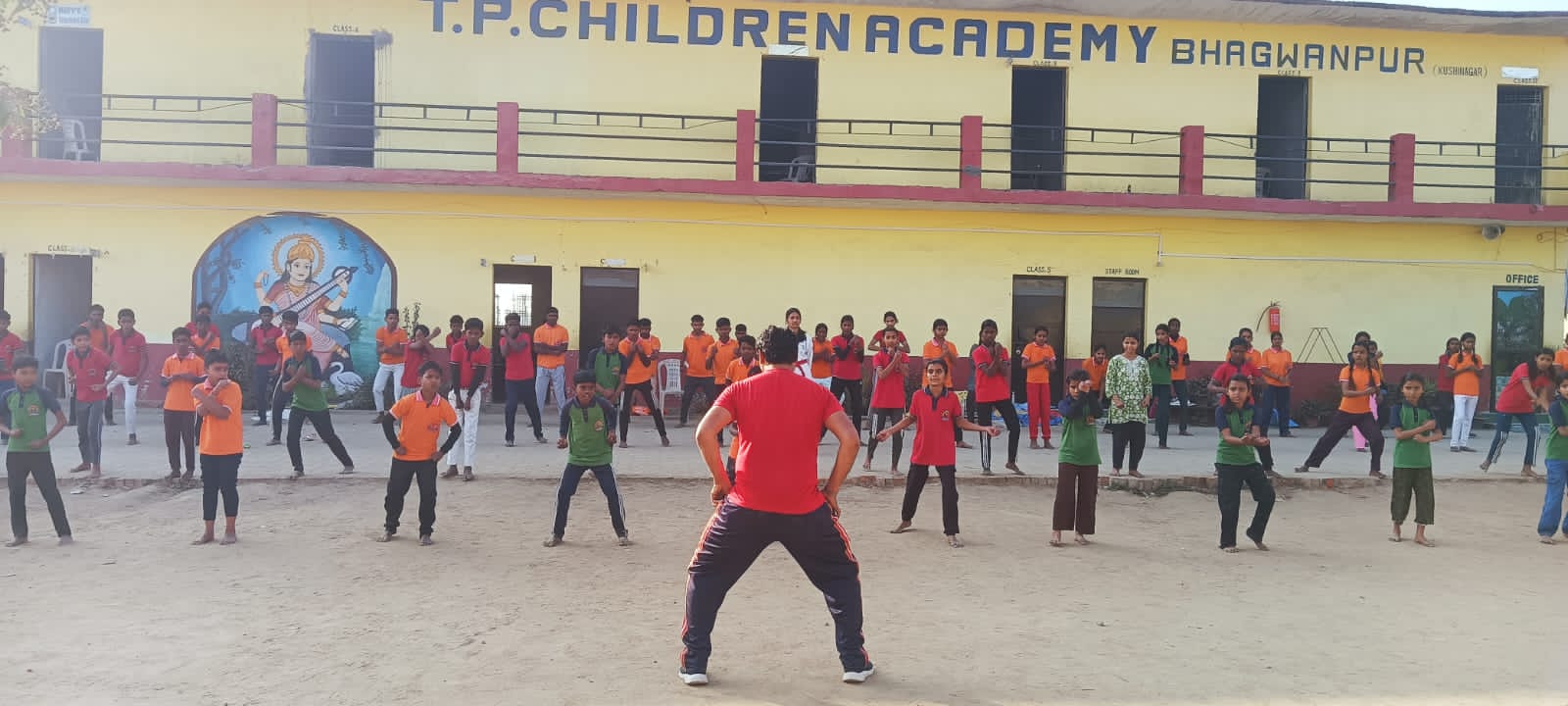 आत्मरक्षा हेतु ताइक्वांडो प्रशिक्षण का शुभारंभ कुशीनगर।