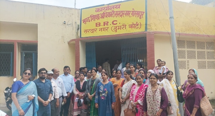 बी आर सी सरदार नगर एफ एल एन प्रशिक्षण  का समापन 
