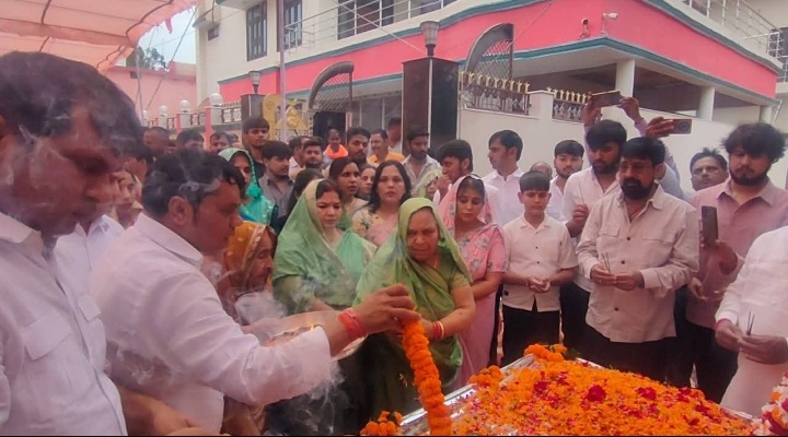 शिक्षा जगत के पुरोधा पं. सूर्यनारायण चतुर्वेदी की 7वीं पुण्यतिथि पर भिटहा में उमड़ा जनसैलाब