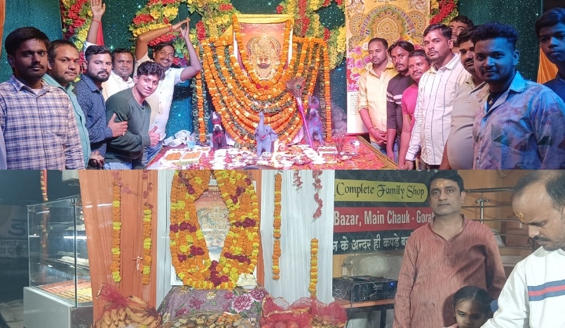 खाटूश्याम जन्मोत्सव पर सोनबरसा बाजार में भंडारा व प्रसाद वितरण