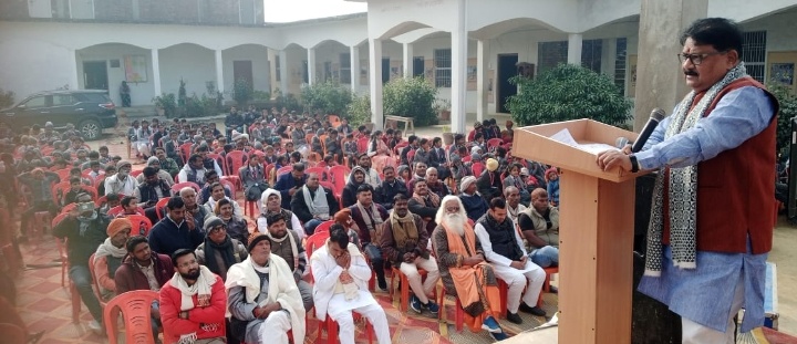 भारतीय जनता पार्टी द्वारा तहबरपुुुुर में मनाया गया वीर बाल दिवस 