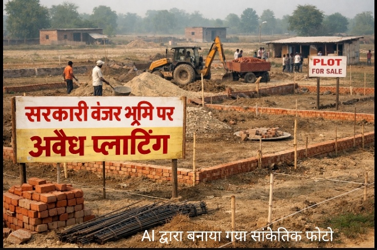 ग्राम सभा गहिरा में सरकारी बंजर भूमि पर अवैध कब्जे का आरोप, मुख्यमंत्री से की गई शिकायत