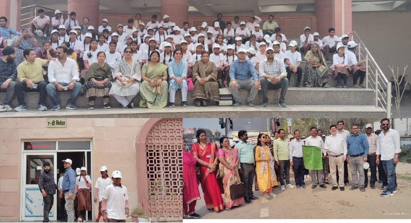 शैक्षिक भ्रमण से बच्चों में जागी वैज्ञानिक जिज्ञासा, 108 छात्र-छात्राएं हुए रवाना