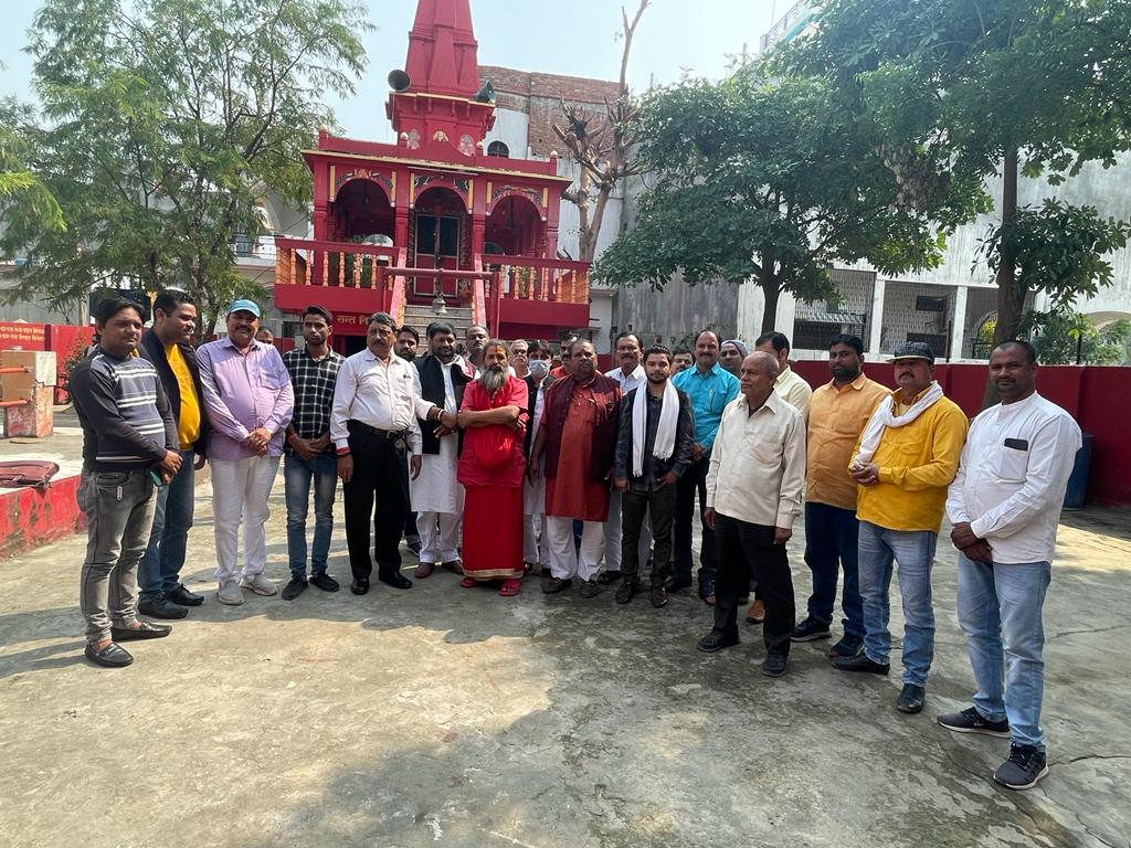 भाजपा जिला उपाध्यक्ष हरिवंश मिश्रा को जानमाल की धमकी दिए जाने पर बैठक कर बनीं रणनीति 
